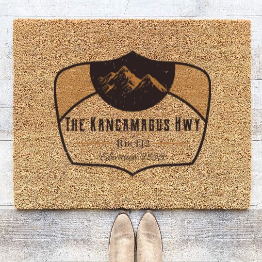 The Kancamagus Hwy New Hampshire Coir Doormats