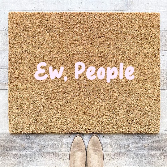 Ew People Coir Doormats