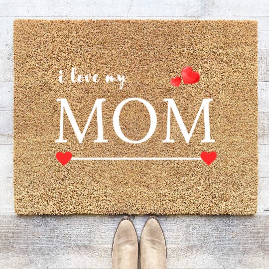 i love my MOM Coir Doormats