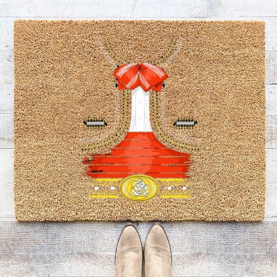 Mariachi Charro Mexican Costume For Cinco De Mayo Coir Doormats