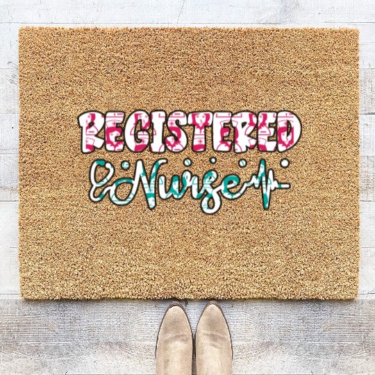registered nurse Coir Doormats
