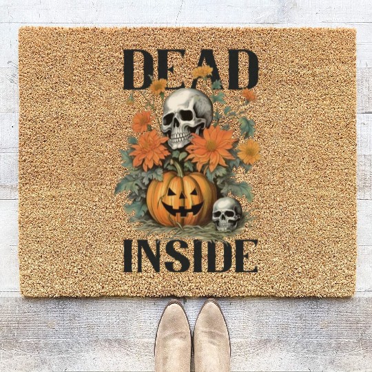 Dead Inside Coir Doormats