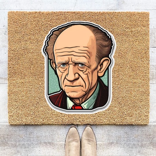 Heisenberg Physicist Coir Doormats