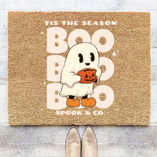 Tis The Season Spook & Co Coir Doormats