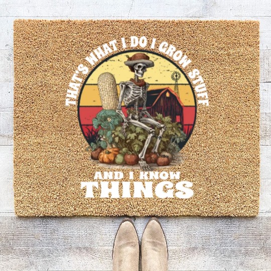 Gardening Garden-plants sayings Gardener Coir Doormats
