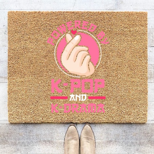 Powered by K-pop and K-Drama Kpop Coir Doormats