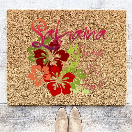 Lahaina: Always in my Heart 2 Coir Doormats