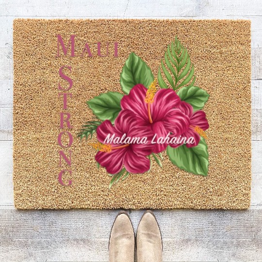 Malama Lahaina: Maui Strong 2 Coir Doormats