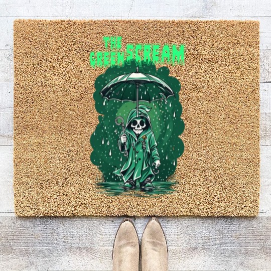 The Green Scream Coir Doormats