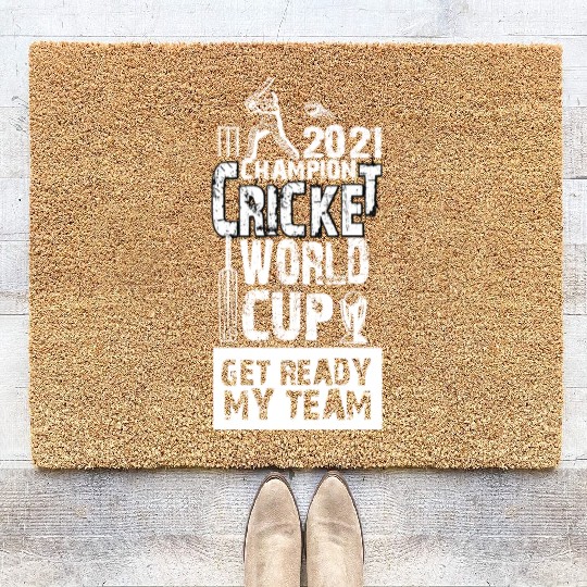 Cricket World Cup Coir Doormats