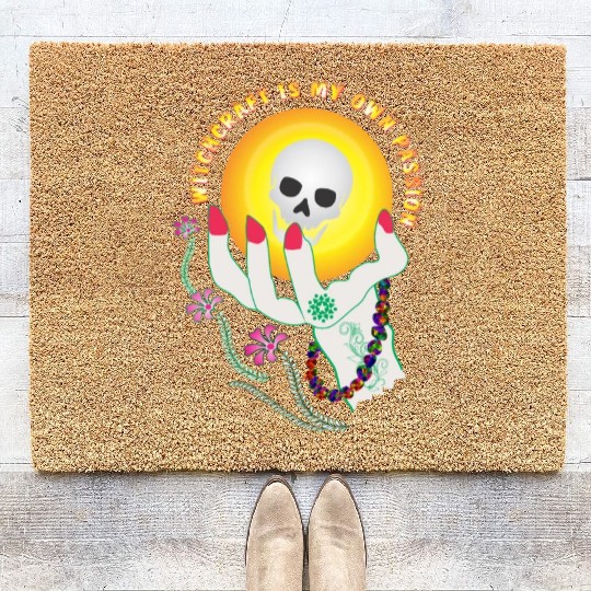 Witchcraft is my own passion Coir Doormats