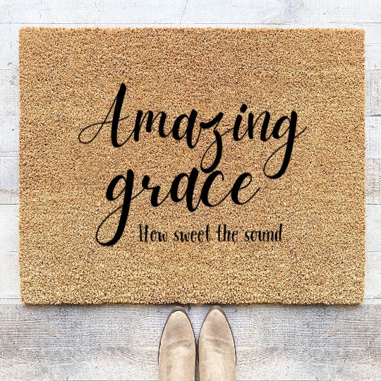 Amazing Grace Gift Coir Doormats