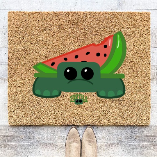 Tortils™ Watermelon Treat Coir Doormats