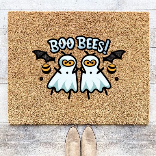 Halloween - Boo Bees Coir Doormats
