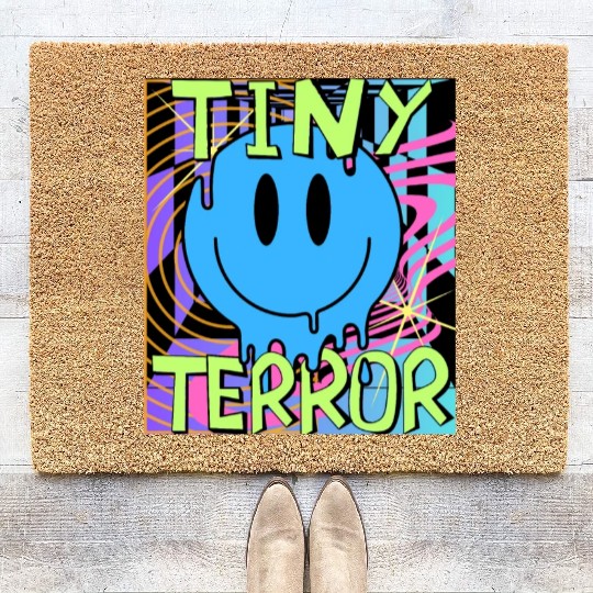 Tiny Terror Streetwear Coir Doormats All Neon Colors