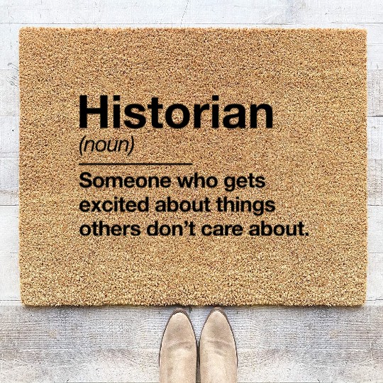 Historian Definition Funny History Teacher Coir Doormats