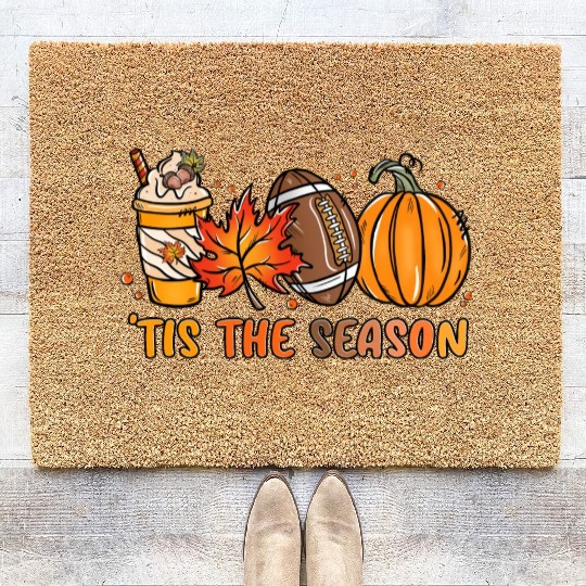 Tis the season ti Coir Doormats design
