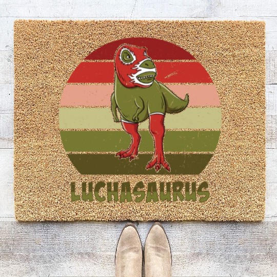 Mexican Wrestling Wrestler Lucha Libre Mask Mexico Coir Doormats