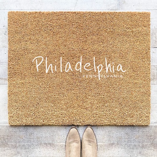 Philadelphia Pennsylvania USA Coir Doormats