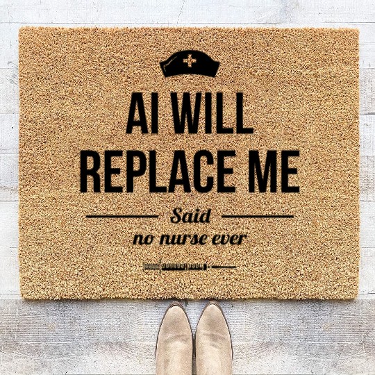 Medical Worker Registered Nurse RN Hospital Coir Doormats