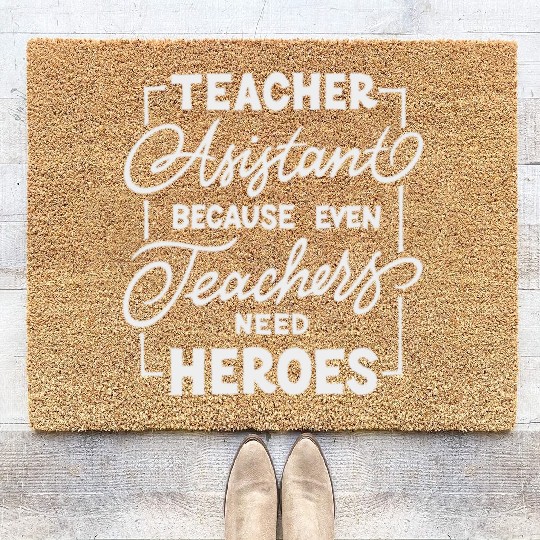 Teacher assistant Coir Doormats