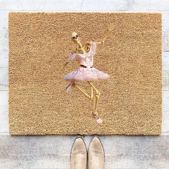 The extraordinary hobby of the Grim Reaper Coir Doormats