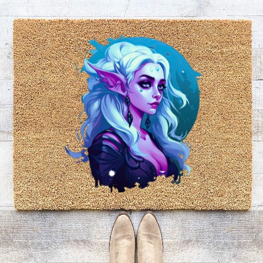 Enchanted Spectrum Elf Coir Doormats
