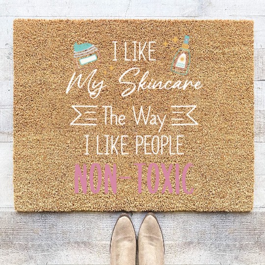 Esthetician Skincare Beauty Dermantologist Skin Coir Doormats