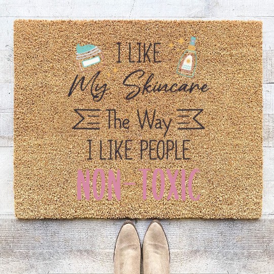 Esthetician Skincare Beauty Dermantologist Skin Coir Doormats