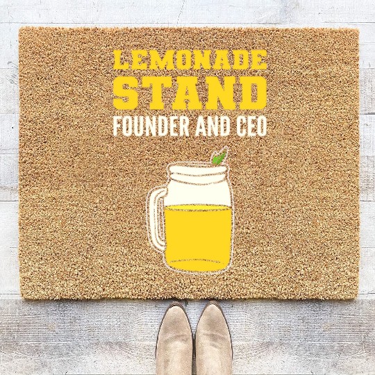 Founder CEO Business Owner Gift Coir Doormats