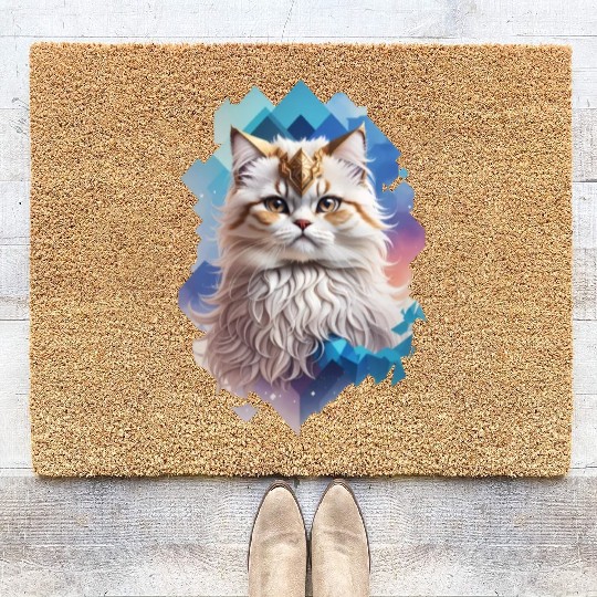 Persian Cat Coir Doormats