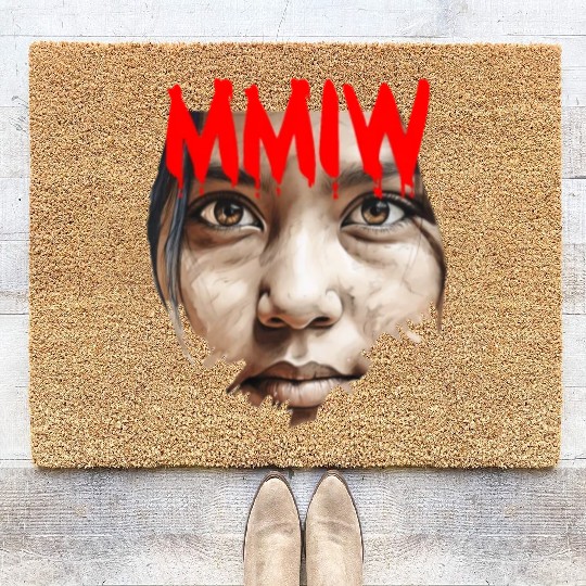 Missing Murdered Indigenous Women MMIW Coir Doormats