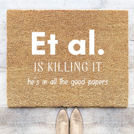 Et al B Coir Doormats