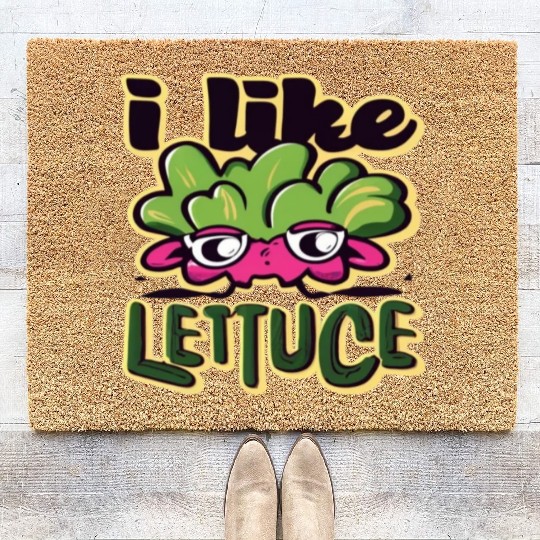 I Like Lettuce Coir Doormats