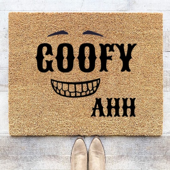 GOOFY AHH Coir Doormats