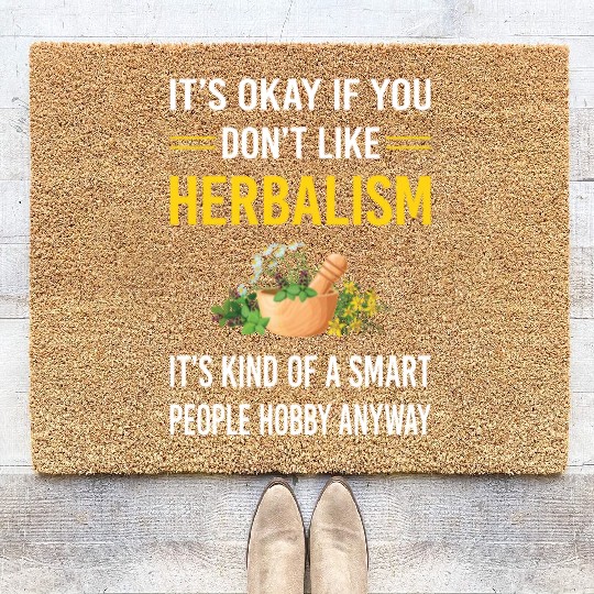 Herbalism Herbalist Phytotherapy Herb Herbs Herbal Coir Doormats