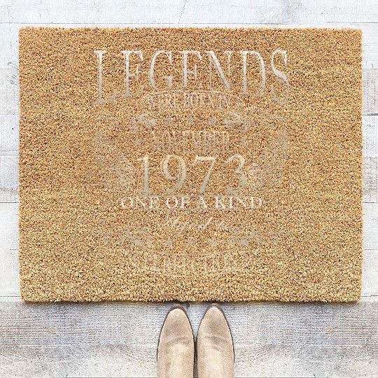 november 1973 Anniversary november 1973 november Coir Doormats