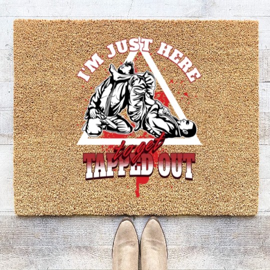 Funny Brazilian Jiu Jitsu BJJ Martial Arts Coir Doormats