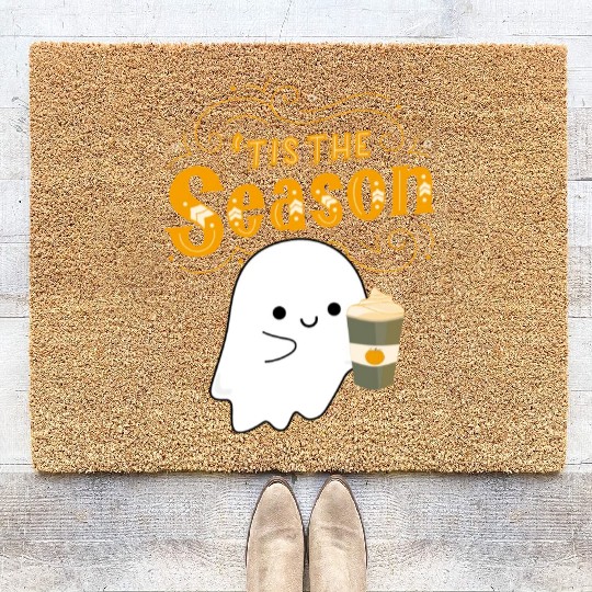 Tis the season pumpkin spice Coir Doormats