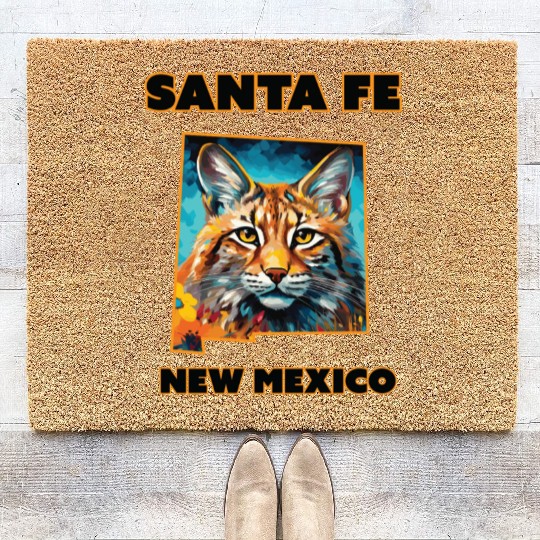 New Mexico - Bobcat Coir Doormats