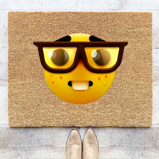 Goofy ahh T Coir Doormats