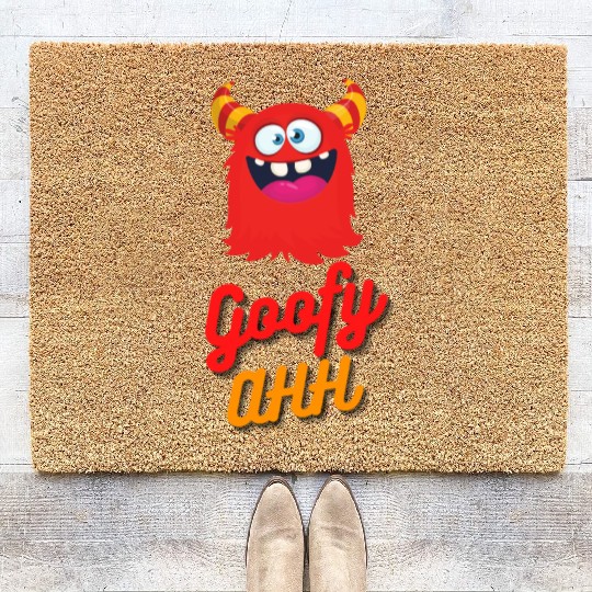 Goofy Ahh Coir Doormats