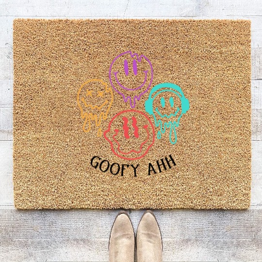 NERD goofy ahh Coir Doormats