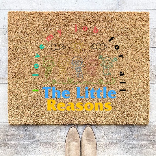 Teacher Coir Doormats, I Love My Job For All The Little