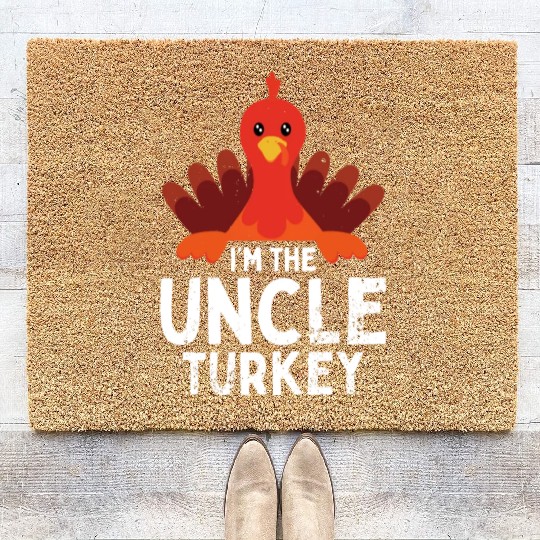 I'm the Uncle Turkey Coir Doormats