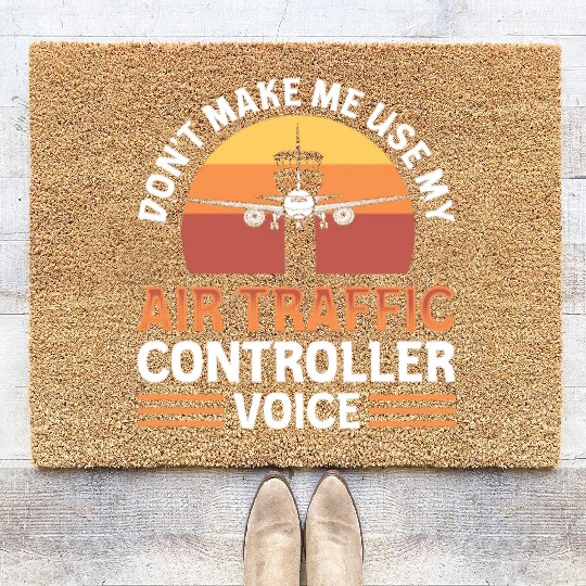 ATC Airspace Airfield Air Traffic Controller Coir Doormats