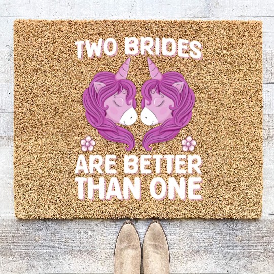 Bridal Party Bachelorette Party Coir Doormats