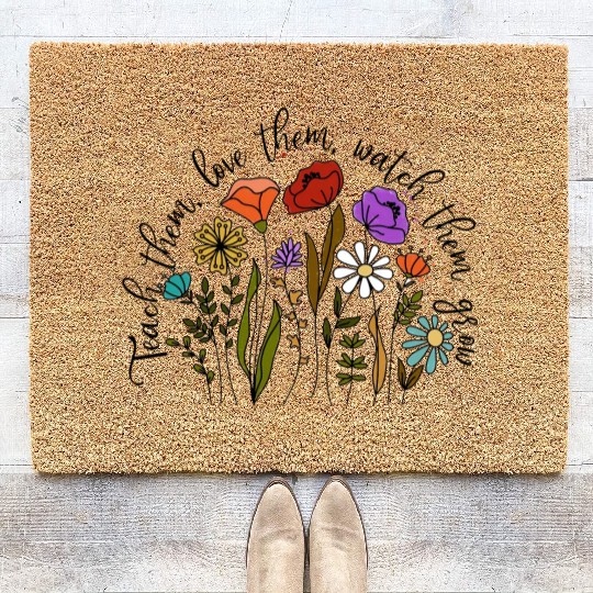 Kindergarten Teacher Coir Doormats