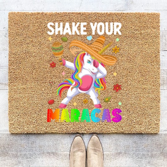 Cinco De Mayo Irish Coir Doormats