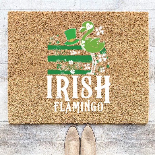 Irish flamingo Coir Doormats